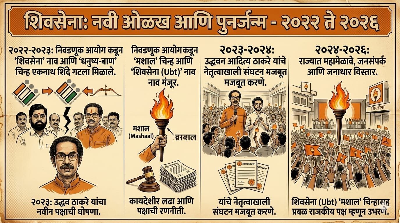 Shiv Sena UBT visual journey